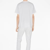 تيشيرت بربري ابيض Burberry Jacquard logo-embossed...
