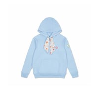 هودي كازا بلانكا سماوي | SCARF HOODIE - ALASKAN BL...