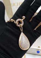 سلسال بوشرون ذهبي حجم كبير