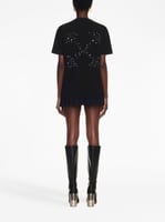 تيشيرت اوف وايت اسود بنجوم