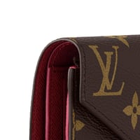 محفظة لويس فيتون عنابي | Victorine Wallet