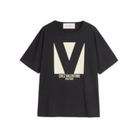 تيشيرت فالنتينو اسود VALENTINO GARAVANI