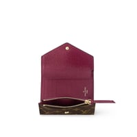 محفظة لويس فيتون عنابي | Victorine Wallet