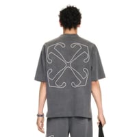 تيشيرت اوف وايت Black Outline Arrow Skate S/S Tee