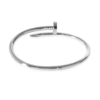 سوارة كارتييه لون فضي مسمار عريضة