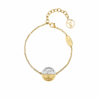 سوارة لويس فيتون لون ذهبي