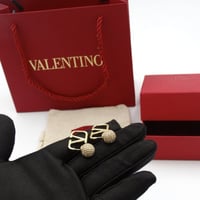 حلق فالنتينو ذهبي