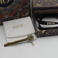 مشبك شعر ديور ذهبي