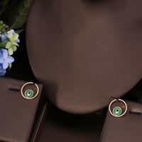 حلق ميسيكا أسود/ أخضر/أحمر بدون ملحقات