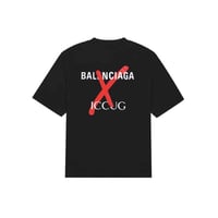 تيشيرت بالنسياقا اسود / ابيض