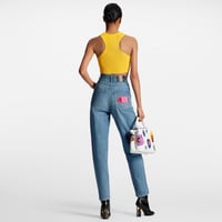 توب لويس فيتون اصفر