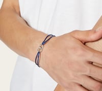 سوارة فالنتينو لون كحلي / ازرق / سماوي