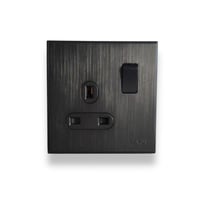 فيش مع مفتاح بيانو اسود TV.ON