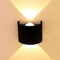 وحدة اضاءة جدارية طرفين كشاف بوابة