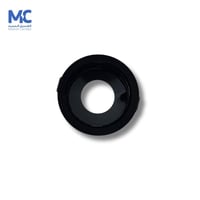 فريم مضاد توهج فريم دائري اسود معدن بالكامل