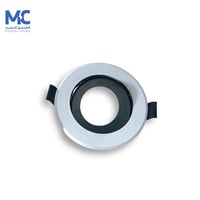 كرتون 50 حبة سبوت لايت مضاد توهج 7 سم فريم مدور اب...