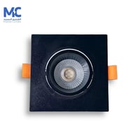 كرتون 50 حبة سبوت لايت مضاد توهج 7 سم فريم مربع اس...