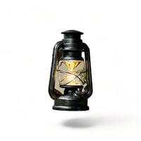 علاقي فانوس تراثي سراج بني غامق