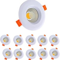 كرتون 50 حبة سبوت لايت دفن 10 سم 10 واط