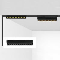 كشاف مسطرة عدسة 12 واط متحرك خاص بالمجرى الماغنتك