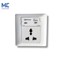 فيش ذكي مليتي مع 2 مخرج usb