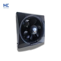 مروحة شفط 10 بوصة اسود