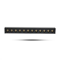 كشاف مسطرة عدسة 30 واط ثابت خاص بالمجرى الماغنتك