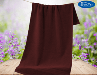 منشفة لوكس قطن طبيعي 100% مقاس 50*100، بألوان مختل...