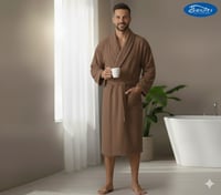 روب استحمام من القطن المصري، متعدد المقاسات بمختلف...