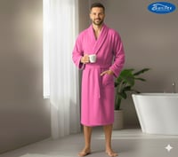 روب استحمام من القطن المصري، متعدد المقاسات بمختلف...