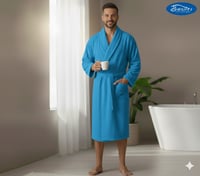 روب استحمام من القطن المصري، متعدد المقاسات بمختلف...