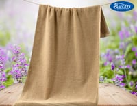 منشفة لوكس قطن طبيعي 100% مقاس 50*100، بألوان مختل...