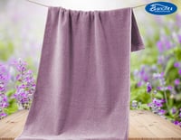 منشفة لوكس قطن طبيعي 100% مقاس 50*100، بألوان مختل...