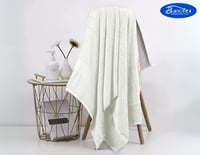 منشفة لوكس قطن مقاس 90*150، لون أزرق ، جودة عالية...