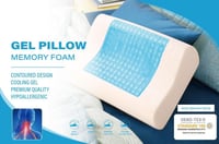 مخدة طبية ميمواري فوم دعم للرقبة بجيل التبريد