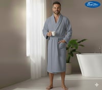 روب استحمام من القطن المصري، متعدد المقاسات بمختلف...