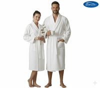 روب استحمام من القطن المصري، متعدد المقاسات بمختلف...