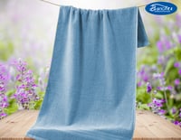 منشفة لوكس قطن طبيعي 100% مقاس 50*100، بألوان مختل...