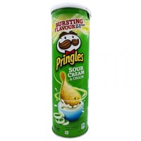 برينجلز كريمة حامضة وبصل 165 جرام