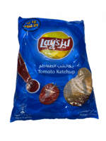بطاطس ليز بالكاتشب 21 عبوة * 12 غرام