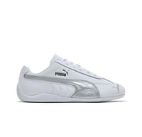 Puma White & Silver