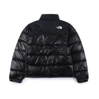 جاكيت نورث فيس اسود لامع