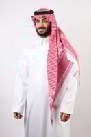 شماغ ملكي خاص أحمر غامق بصمة