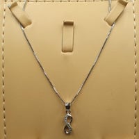 تعليقة فانكليف مع سلسلة فضة 925