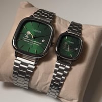 طقم ساعة كاسيو بشعار المملكة