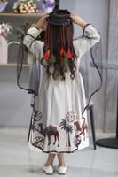 فستان بناتي ليوم التأسيس