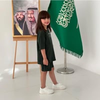 طقم اليوم الوطني تيشرت + شورت