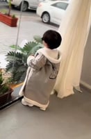 فروة أنيقة صوف مع الفرو الناعم