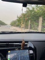 تعليقة كسرة عود للسيارة بالاسم