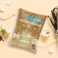 مسحوق بروتين الفانيليا